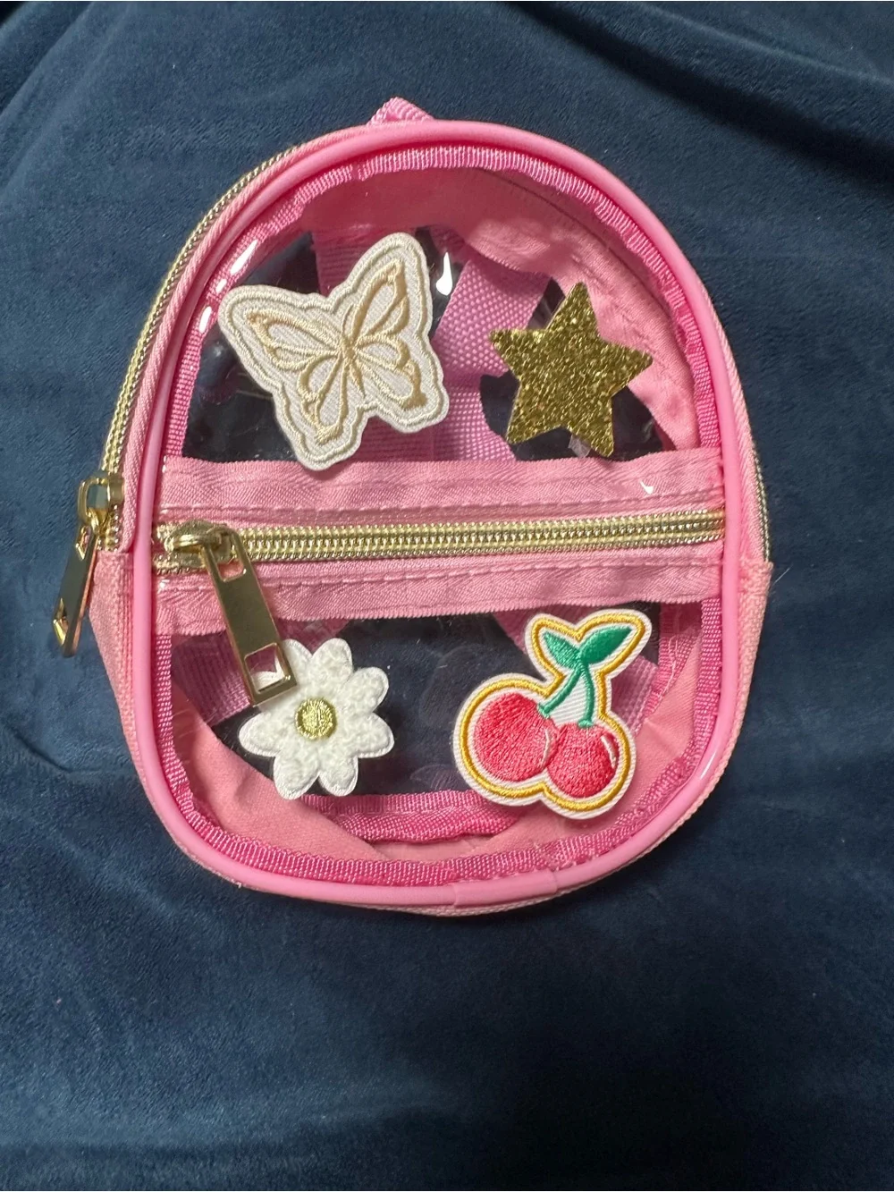 Cupcake Crossbody Bag - White with Holographic Accents
